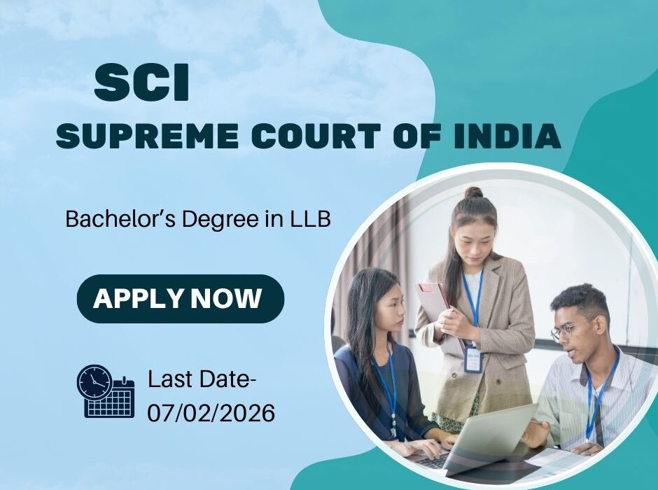 Supreme Court of India Recruitment 2026