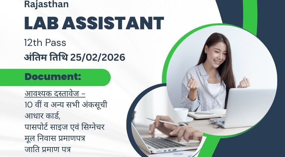 RSSB Lab Assistant Recruitment 2026