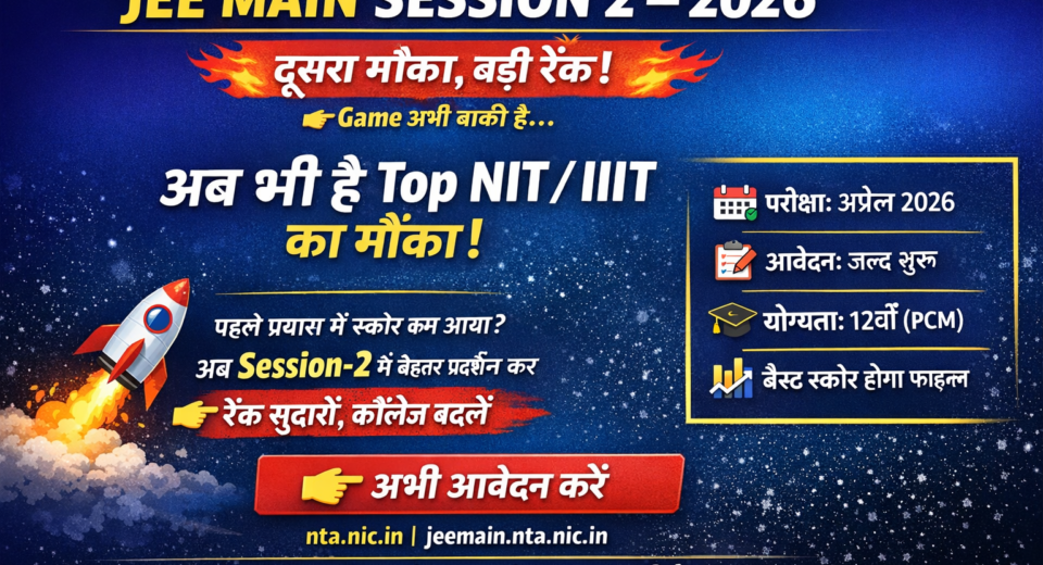 JEE Main Session 2 2026