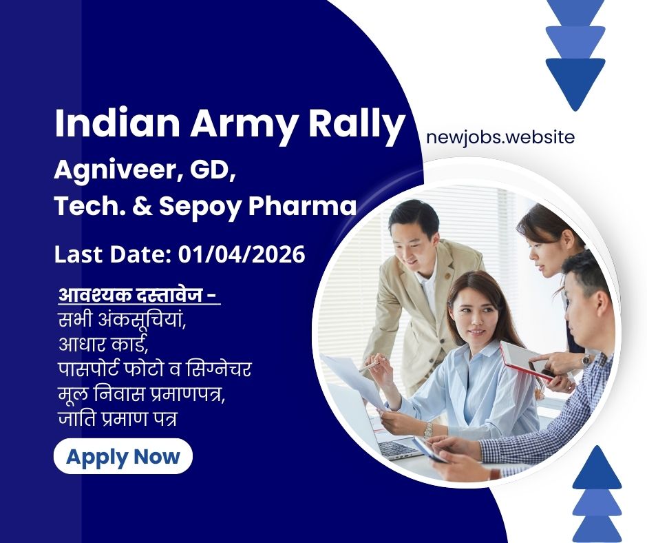 Indian Army Rally Recruitment 2026