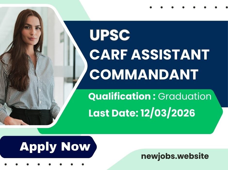 UPSC CAPF Assistant Commandant 2026