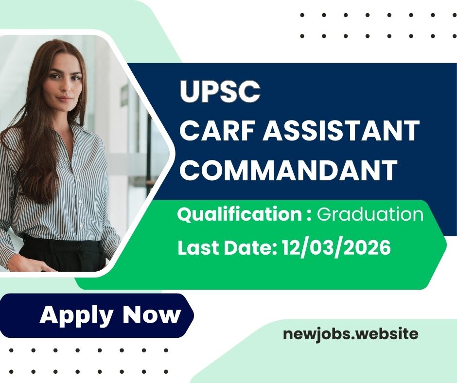 UPSC CAPF Assistant Commandant 2026