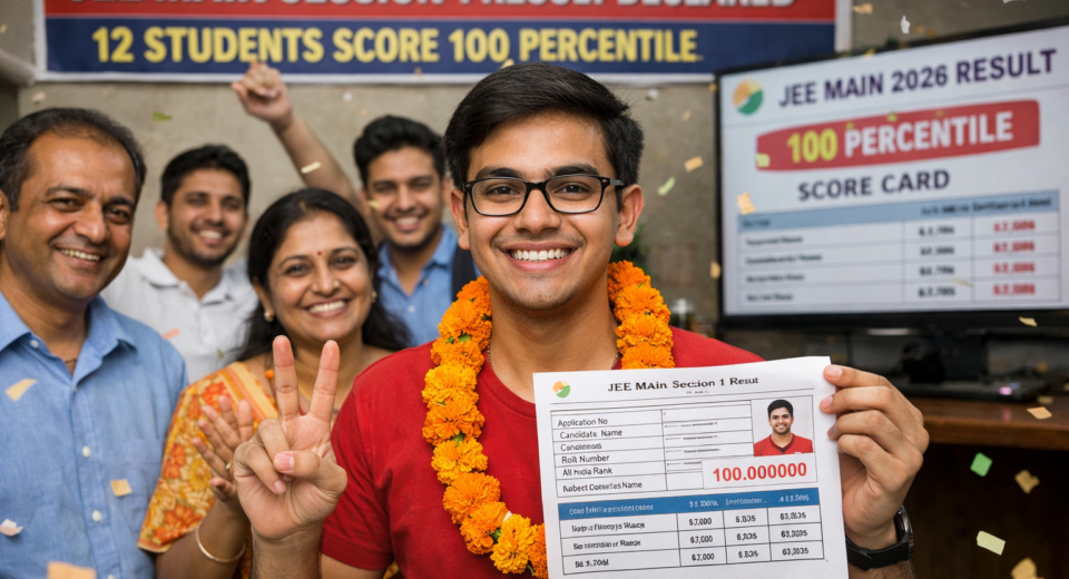 jee mains result 2026