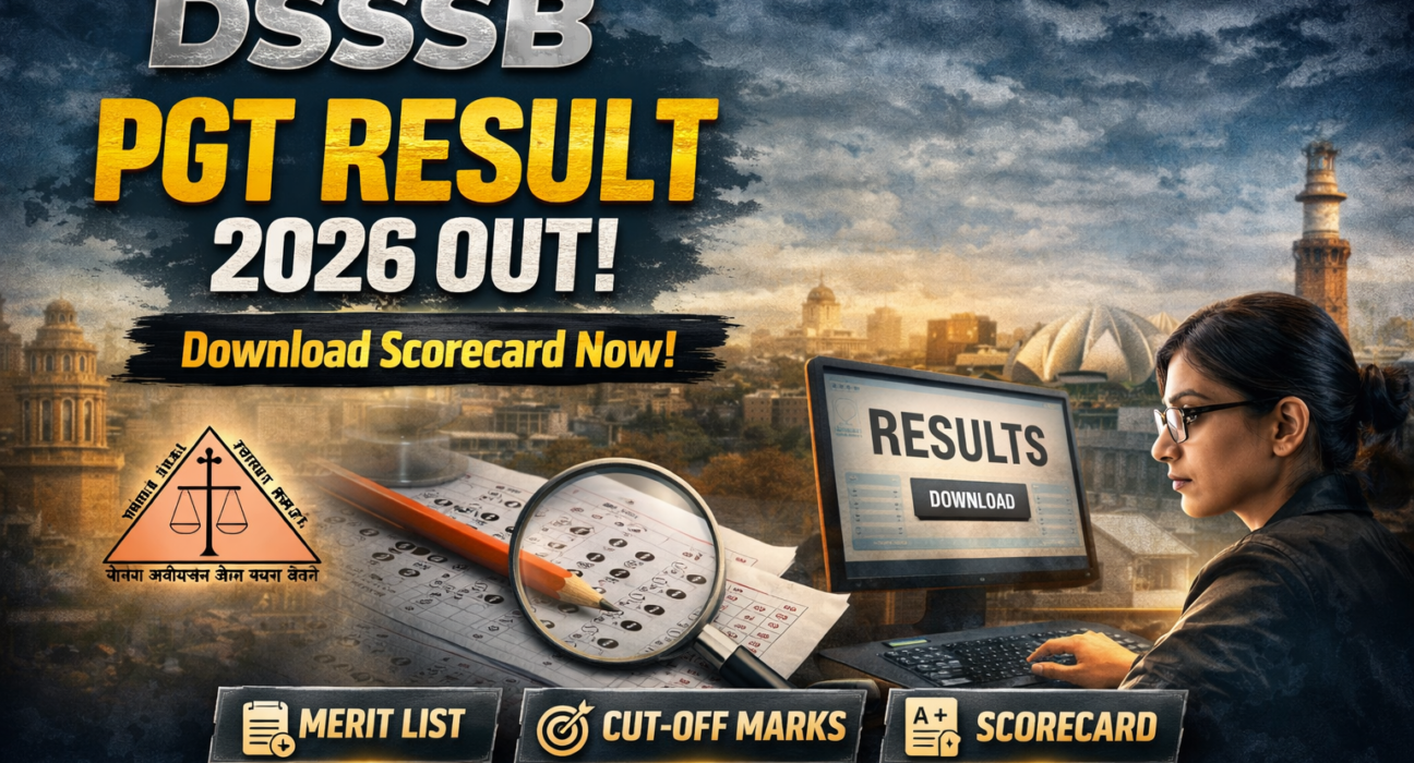 DSSSB PGT 2026 – Result