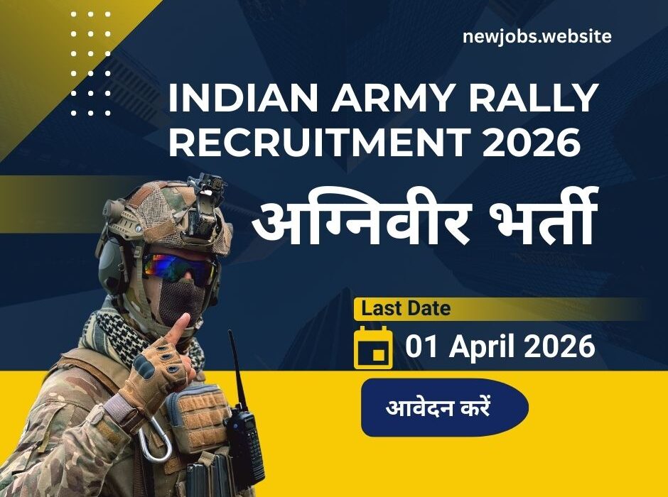 Indian Army Agniveer Rally Bharti 2026 Apply Online GD Technical Tradesman Vacancy