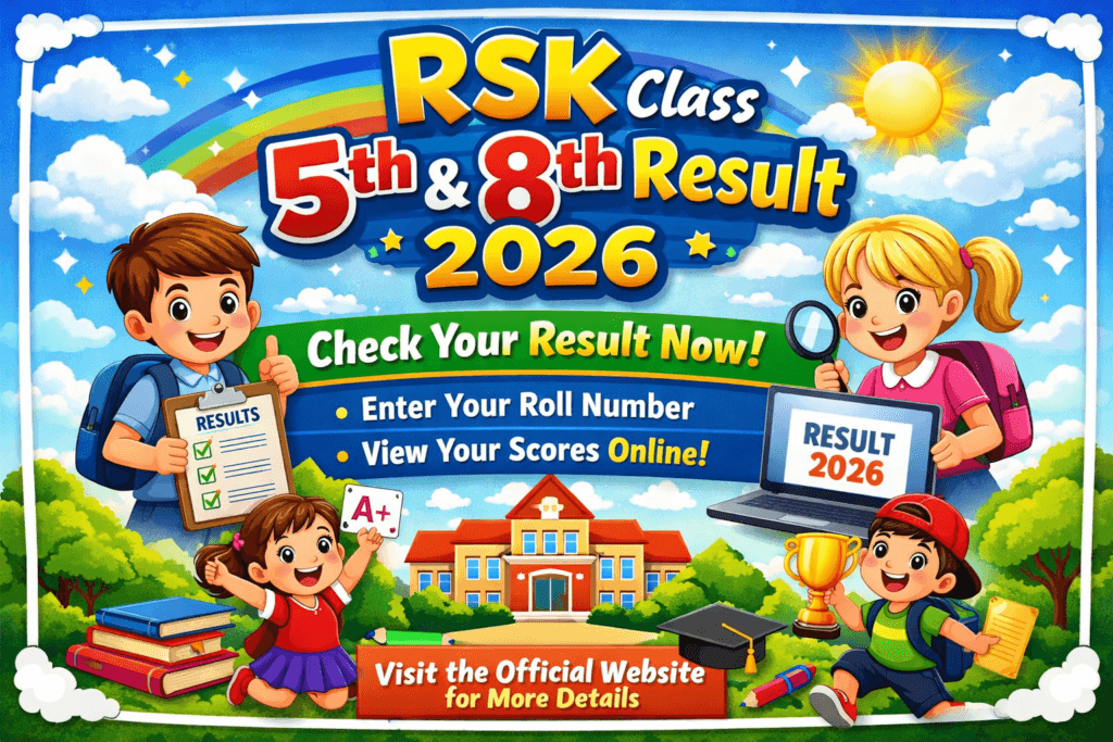 Class 5th and 8th Result 2026
