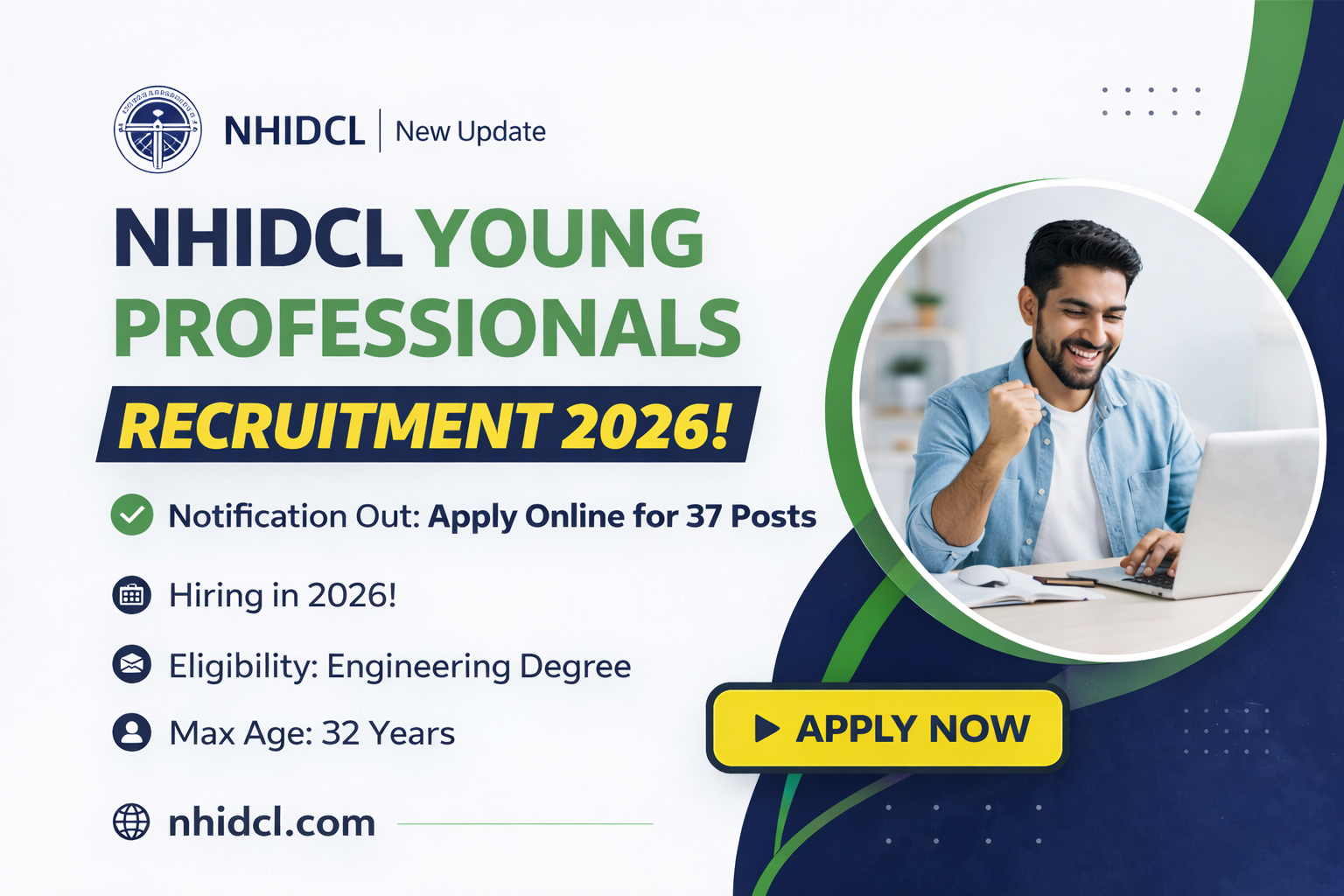 NHIDCL Young Professionals Recruitment 2026