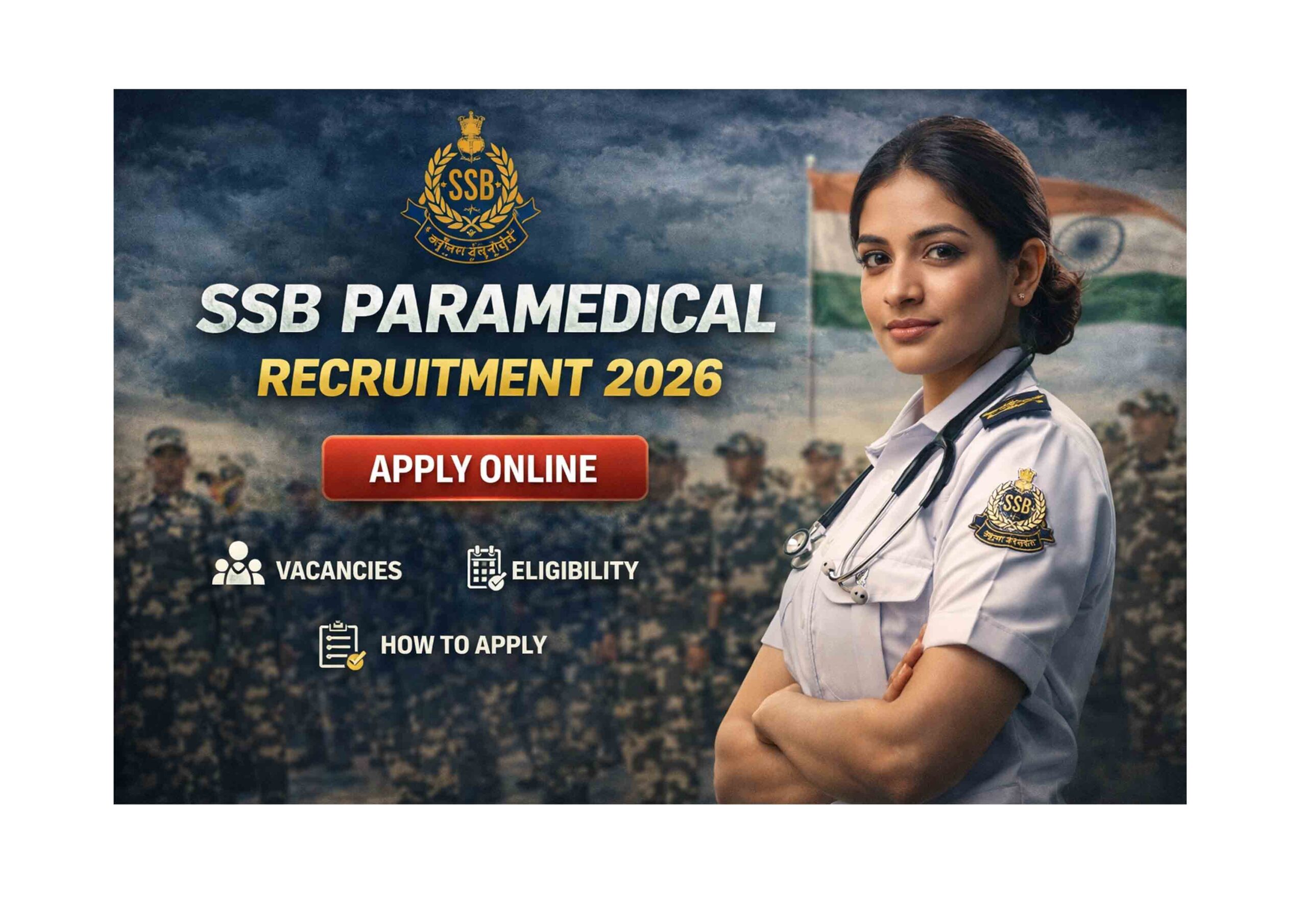 ssb paramedical Recruitment 2026