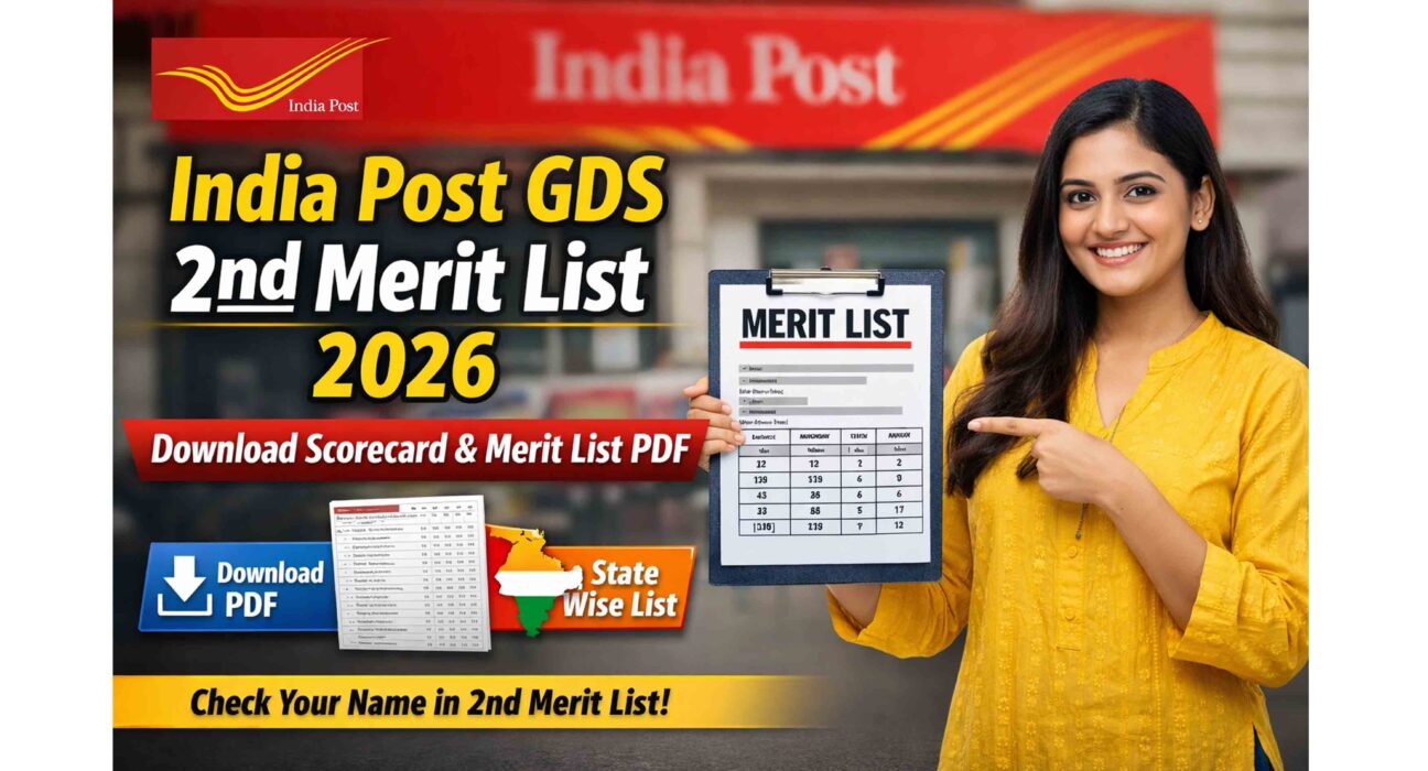 India Post GDS 2nd Merit List 2026 Download PDF