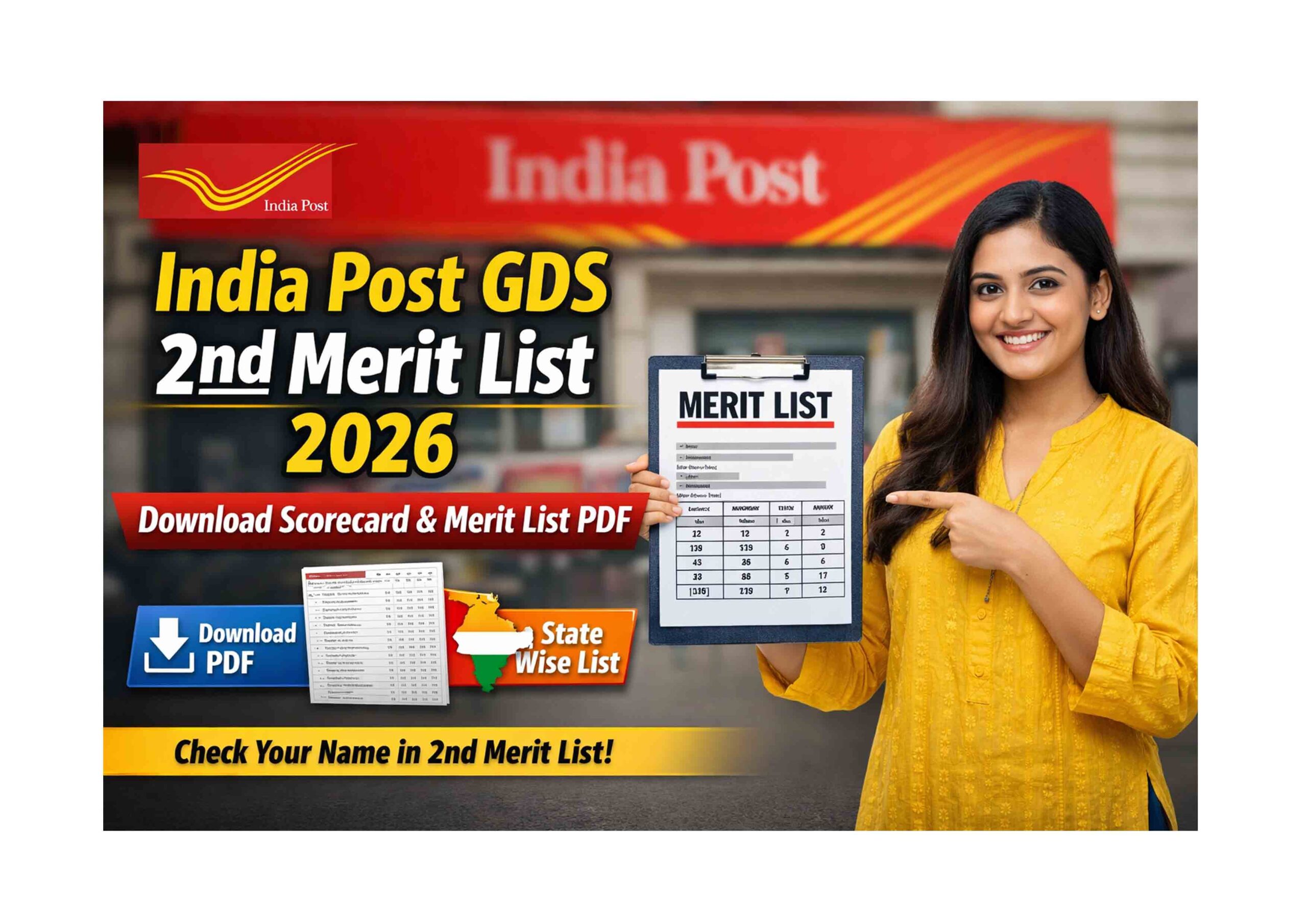 India Post GDS 2nd Merit List 2026 Download PDF