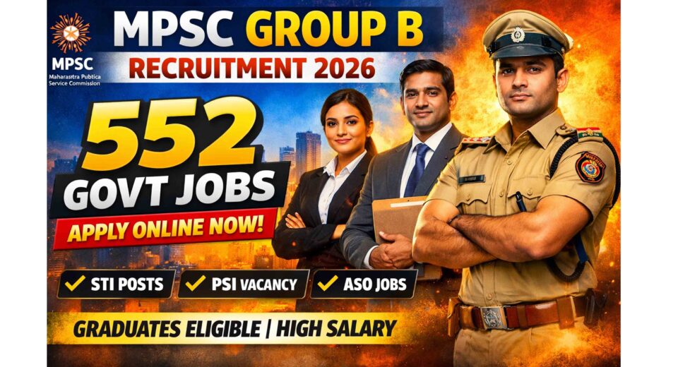 MPSC Group B Recruitment 2026