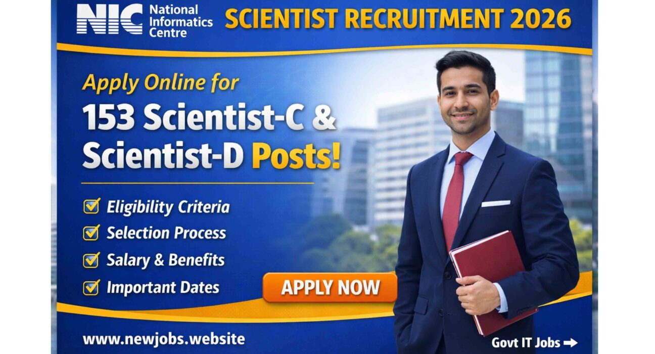 NIC Scientist Recruitment 2026