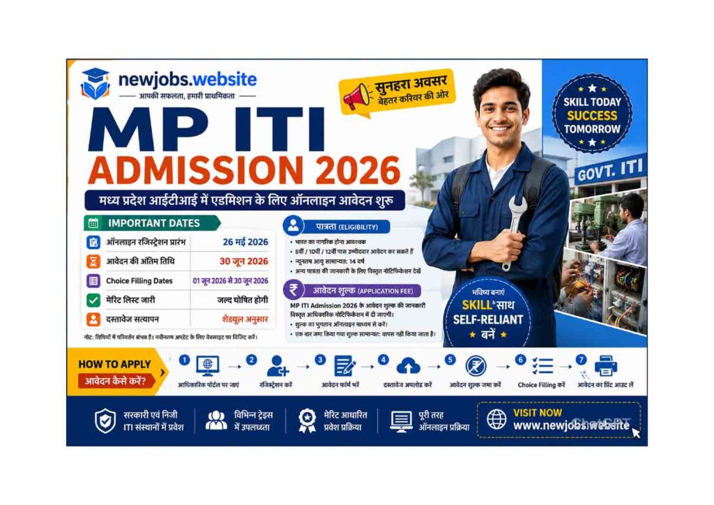 MP ITI Admission 2026