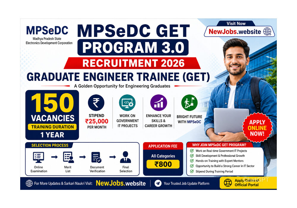 MPSeDC GET Program 3.0 Recruitment 2026