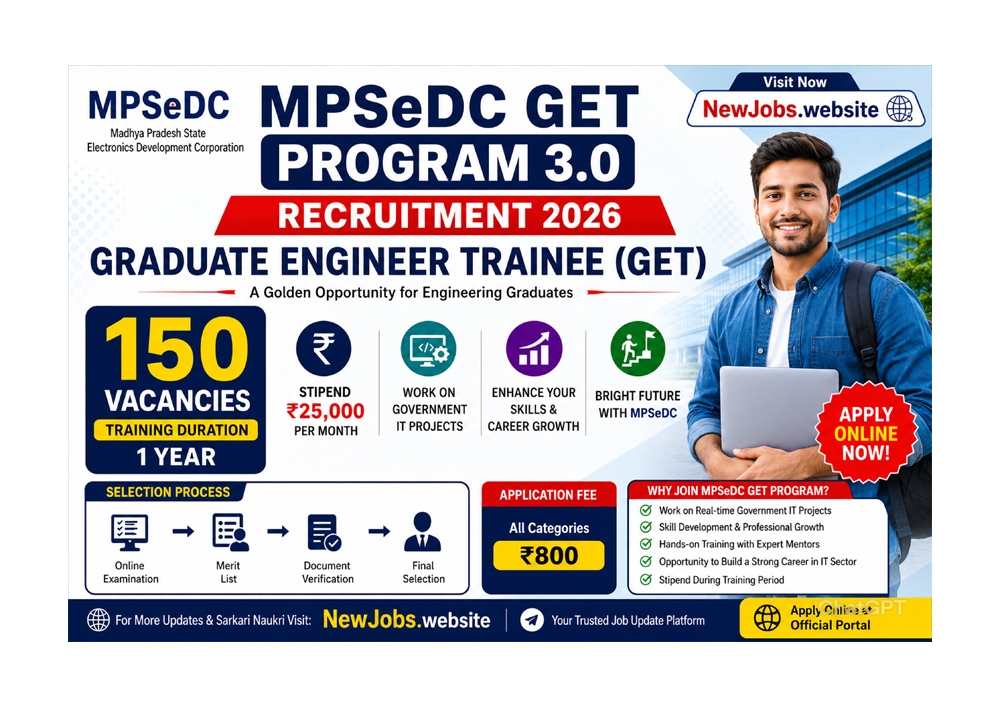 MPSeDC GET Program 3.0 Recruitment 2026