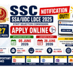 SSC JSA / LDC LDCE 2025 Notification Out: Apply Now