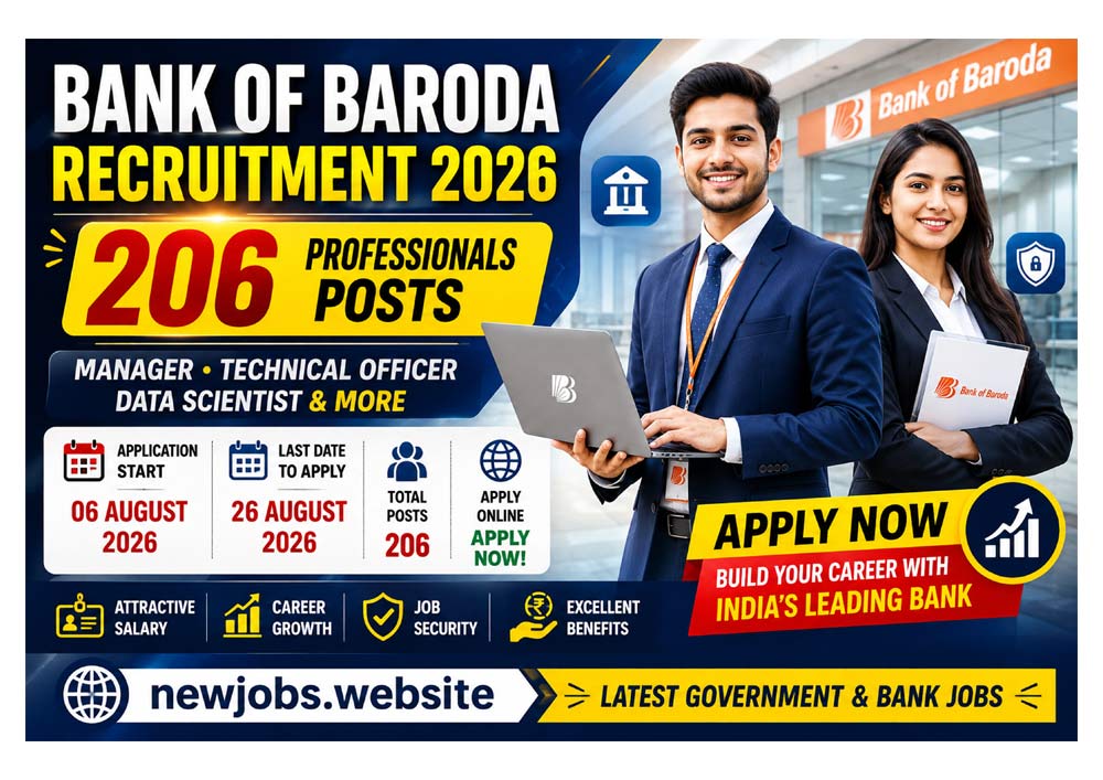 Bank of Baroda Professionals Recruitment 2026