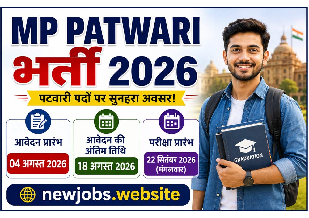 MP Patwari Bharti 2026 Notification Apply Online