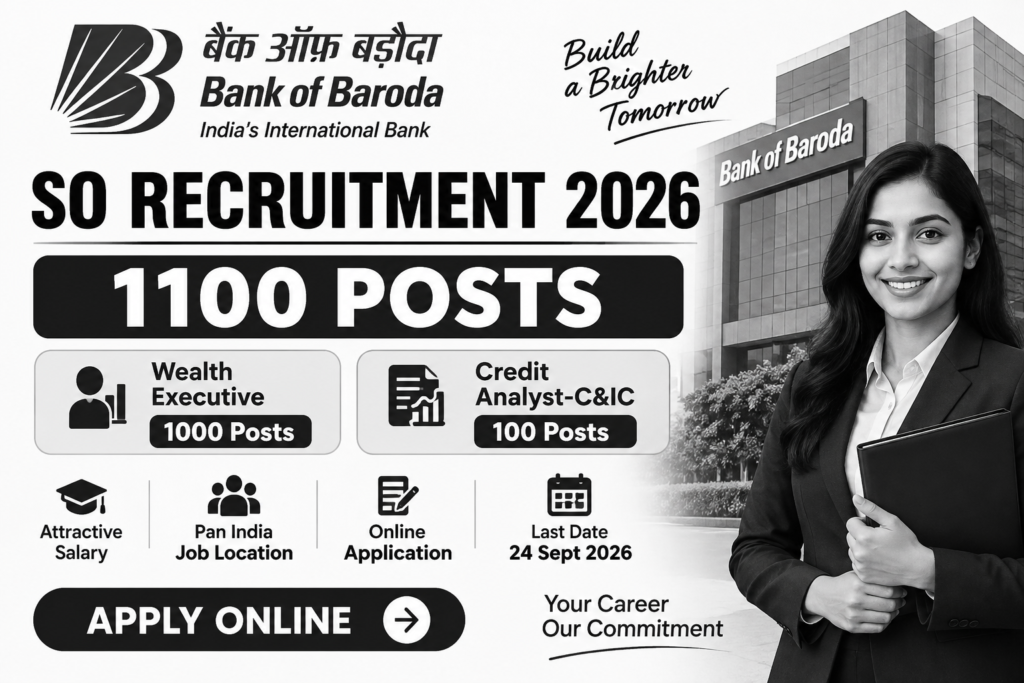 bank of baroda recruitment 2026