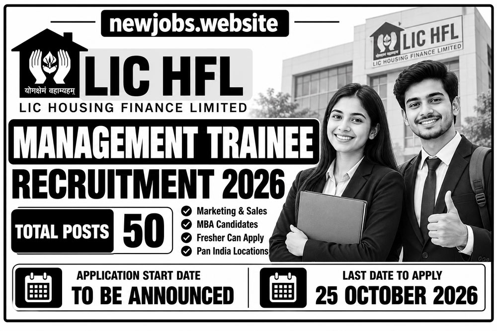LIC HFL Management Trainee Recruitment 2026